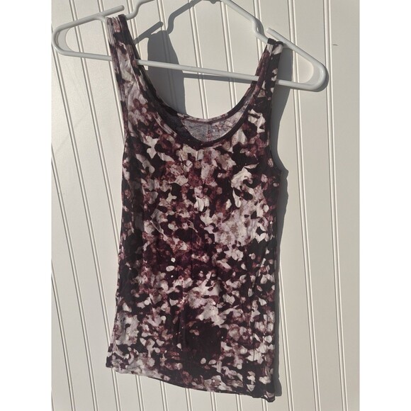 Tops - Mossimo Women's Medium Purple Tank Top Cotton Blend Round Neck